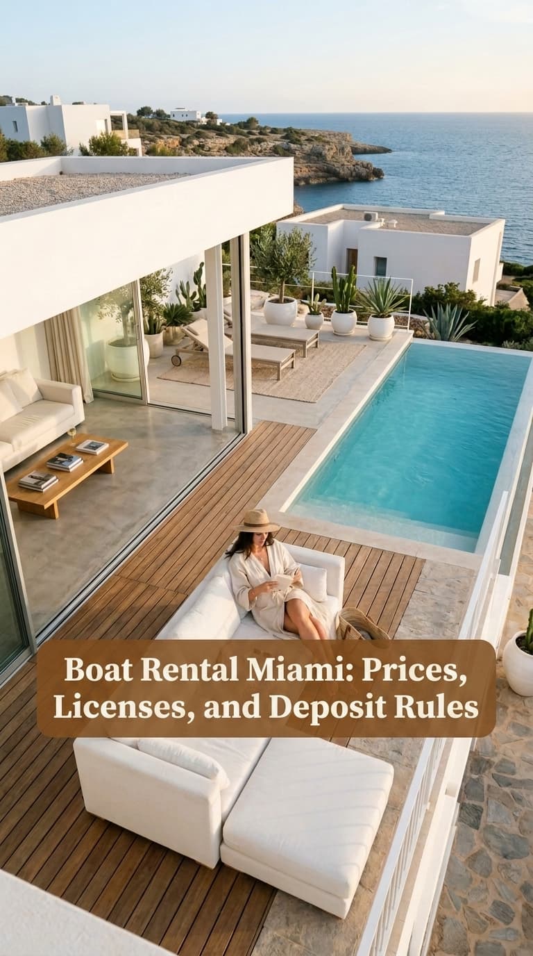 Boat Rental Miami: Prices, Licenses, and Deposit Rules