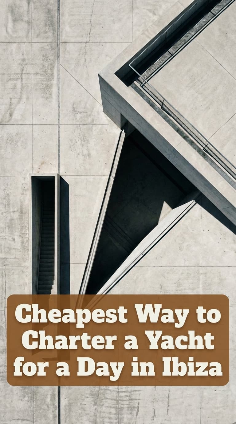 Cheapest Way to Charter a Yacht for a Day in Ibiza (Under €1000)