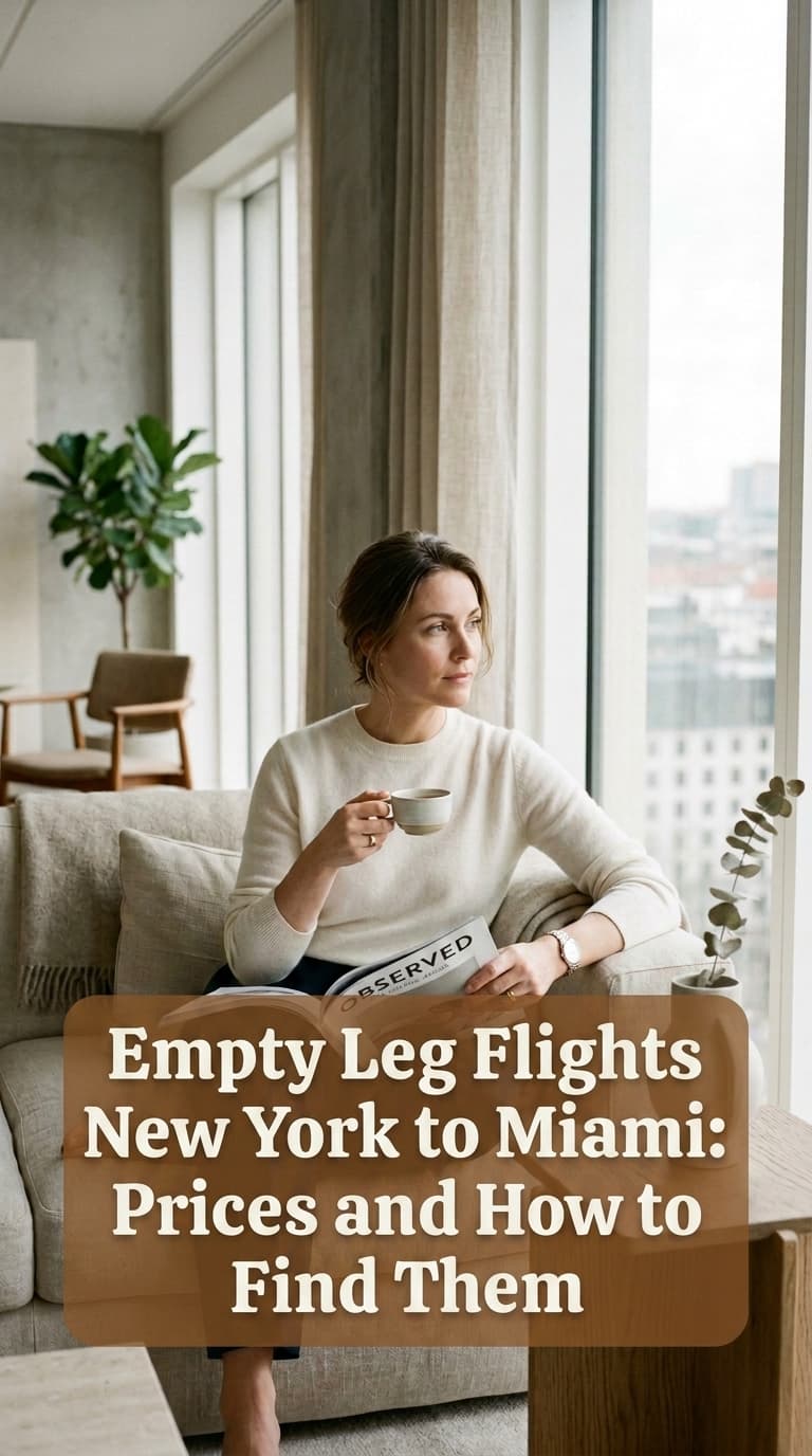 Empty Leg Flights New York to Miami: Prices and How to Find Them