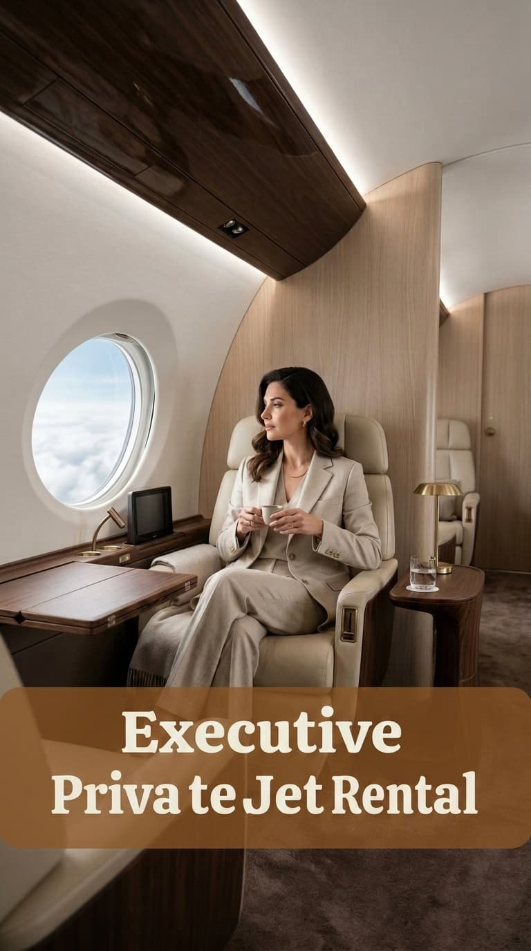 Executive Private Jet Rental