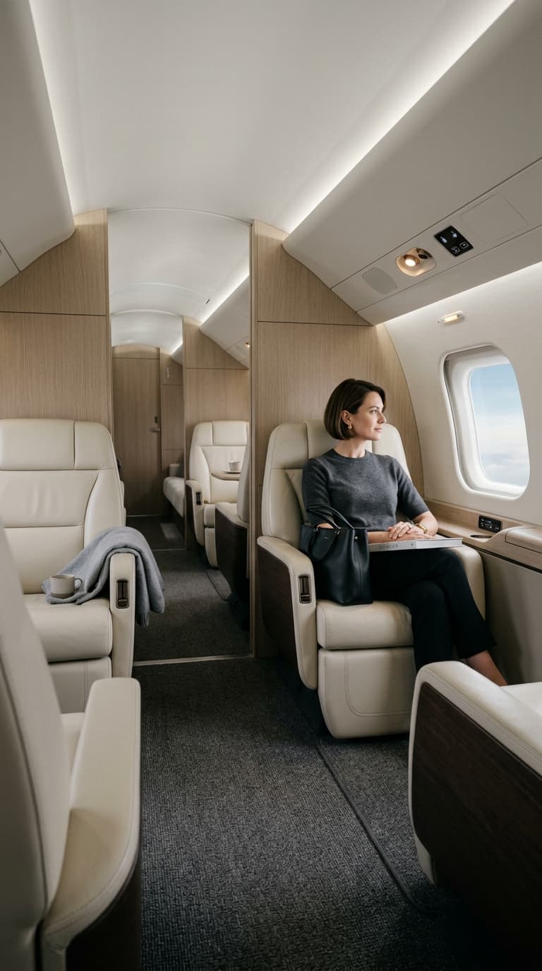 Executive Wellness Benefits of Private Jet Charter