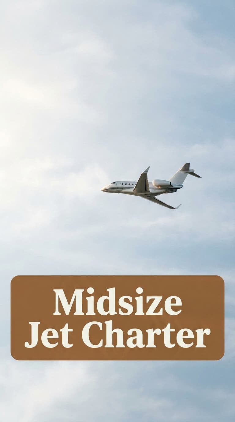 Why Midsize Jet Charters Offer Peak Flight Efficiency