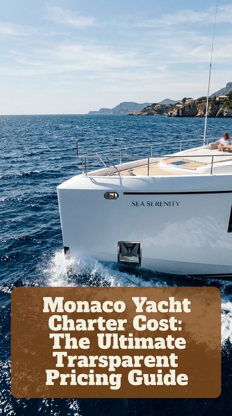 Monaco Yacht Charter Cost: Transparent Pricing & Hidden Fees