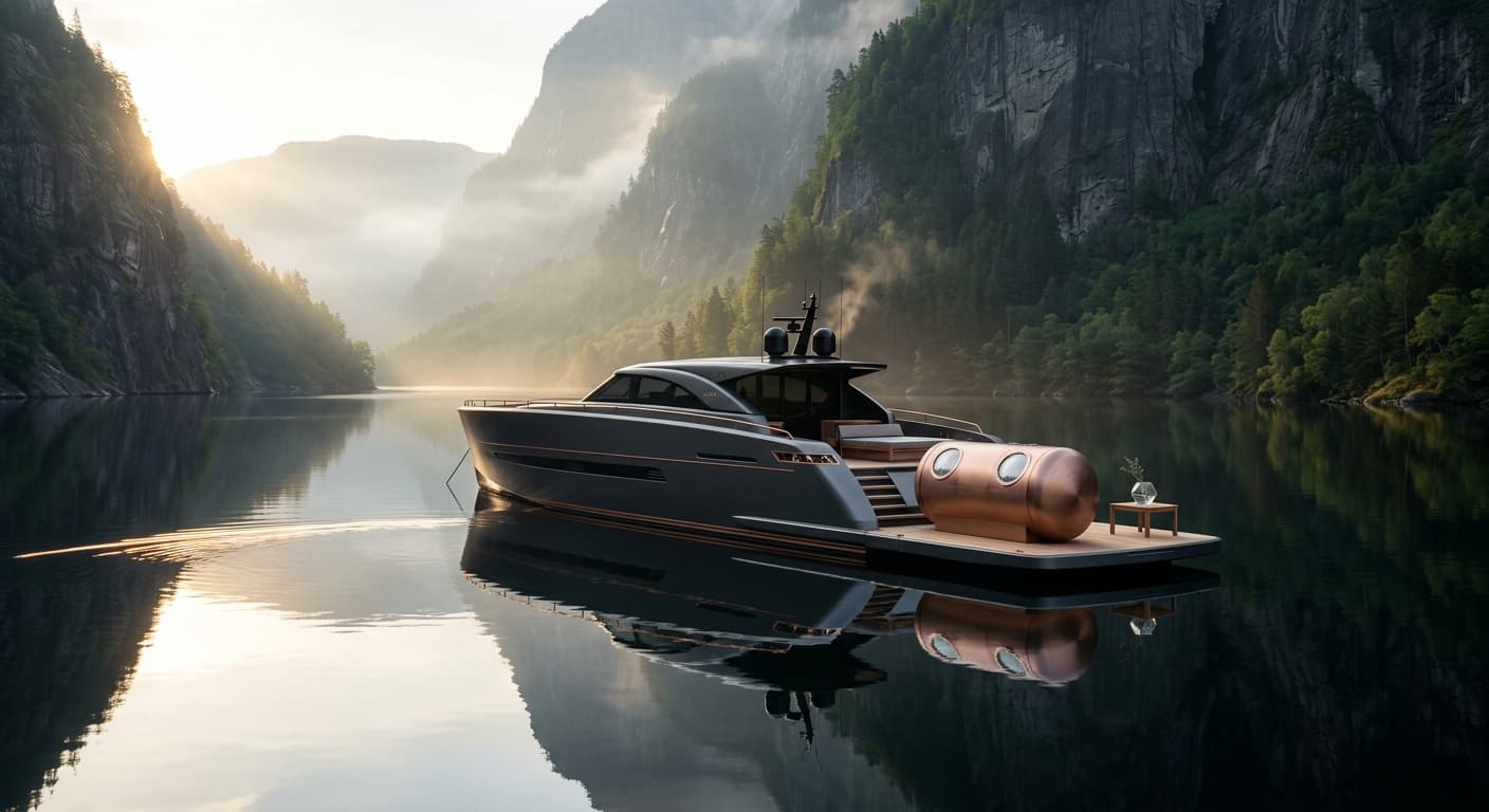 Quiet Luxury Yacht Charters in Norway's Secluded Fjords: Silent Propulsion & Private Itineraries