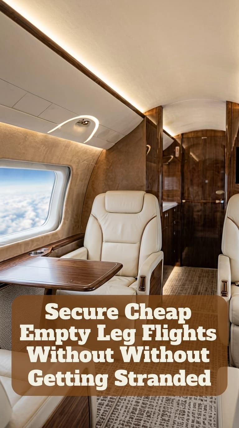 Empty Leg Flights USA: How to Find Repositioning Routes Without Getting Stranded