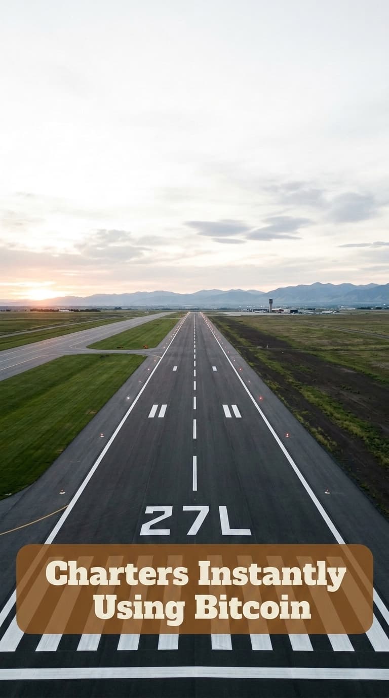 Private Jet Crypto Payment: How to Book a Charter With Bitcoin Without Creating Payment Risk
