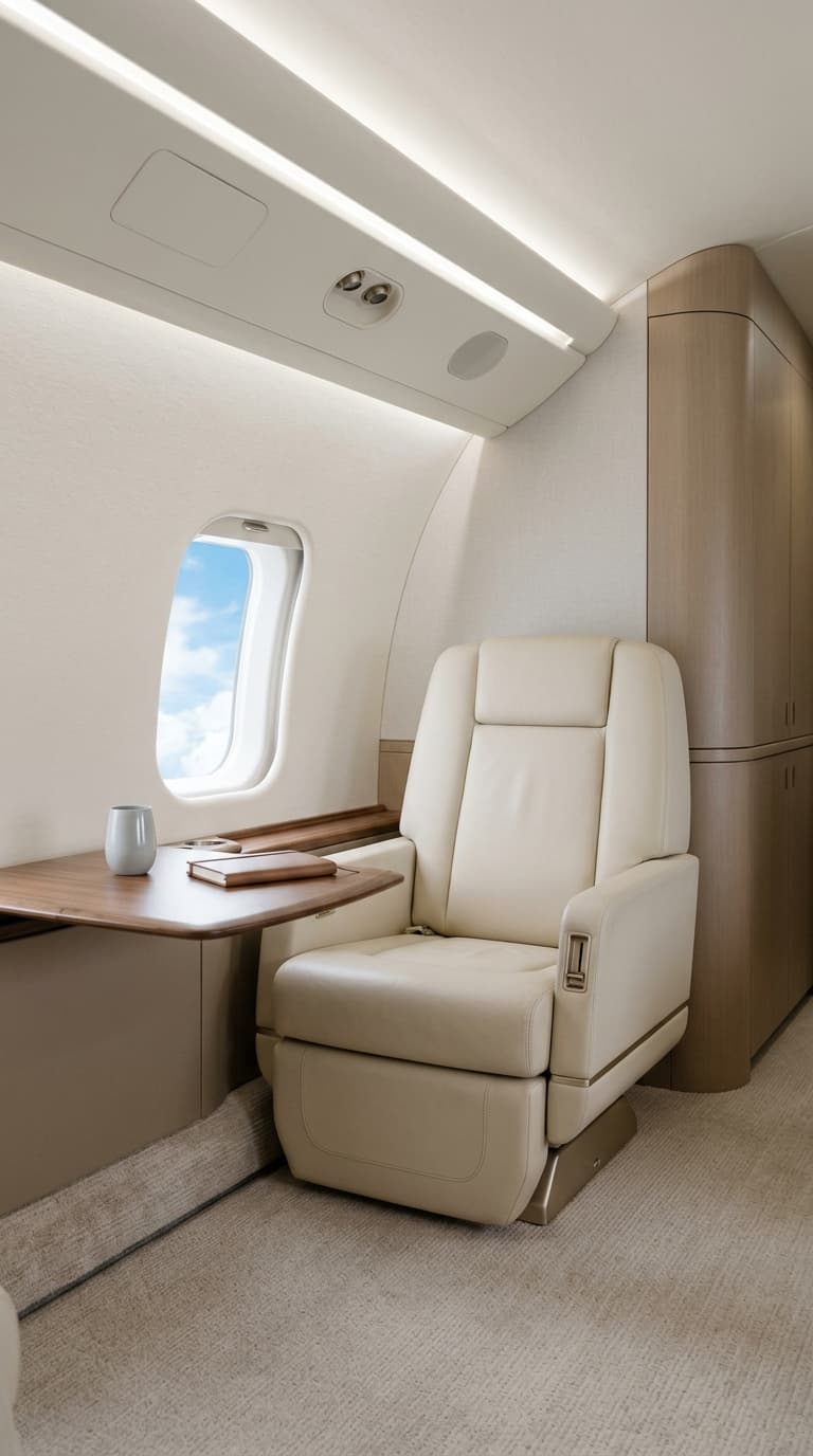 Engineering Ultra Long Range Private Jet Comfort