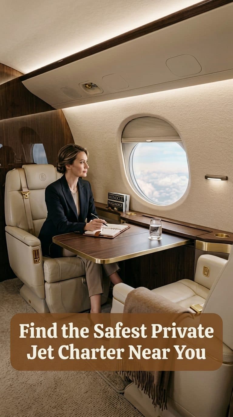 Private Jet Charter Near Me: How to Choose by Airport, Aircraft, and Operator Safety