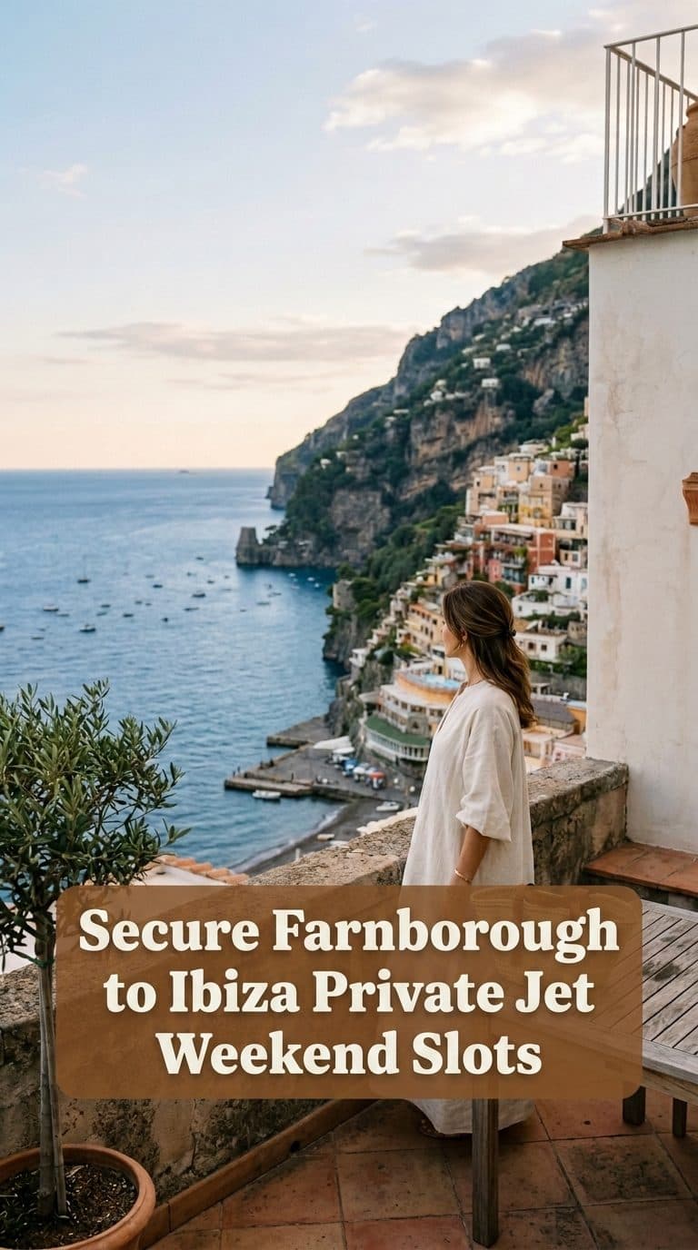 Farnborough to Ibiza Private Jet: Peak Weekend Pricing, Slot Risk, and Luggage Planning