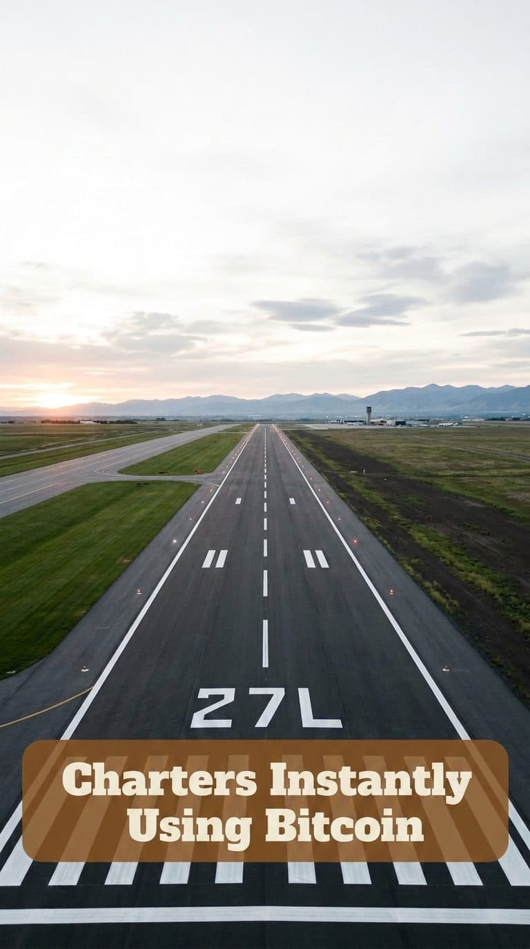 Private Jet Crypto Payment: How to Book a Charter With Bitcoin Without Creating Payment Risk